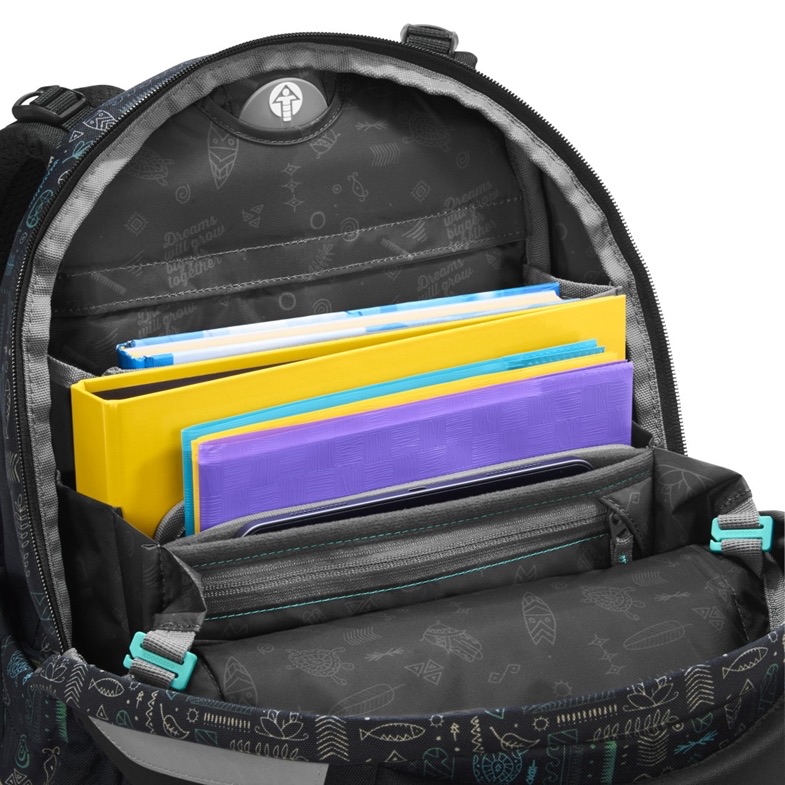 Coocazoo Mate Schulrucksack 2026 Humedica, Free Spirit, 3-tlg.