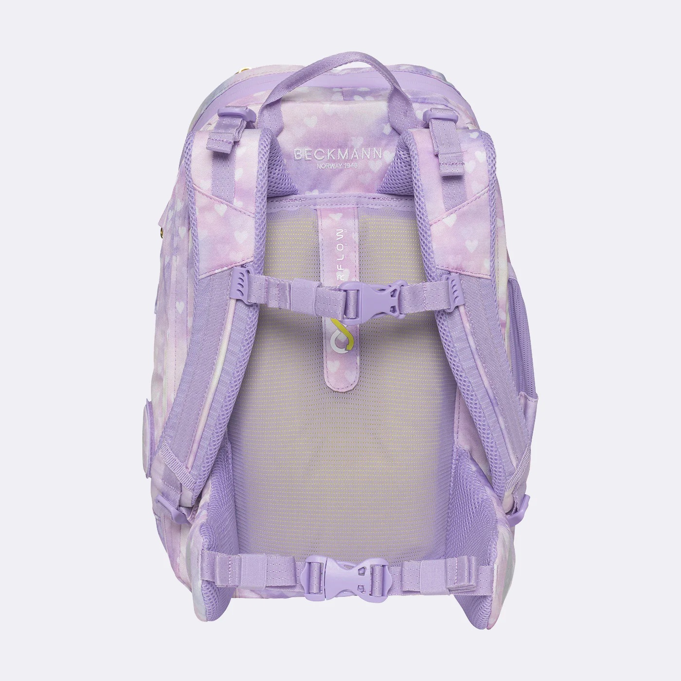Beckmann Schulrucksack-Set Active Air FLX 6-teilig Unicorn Princess Purple