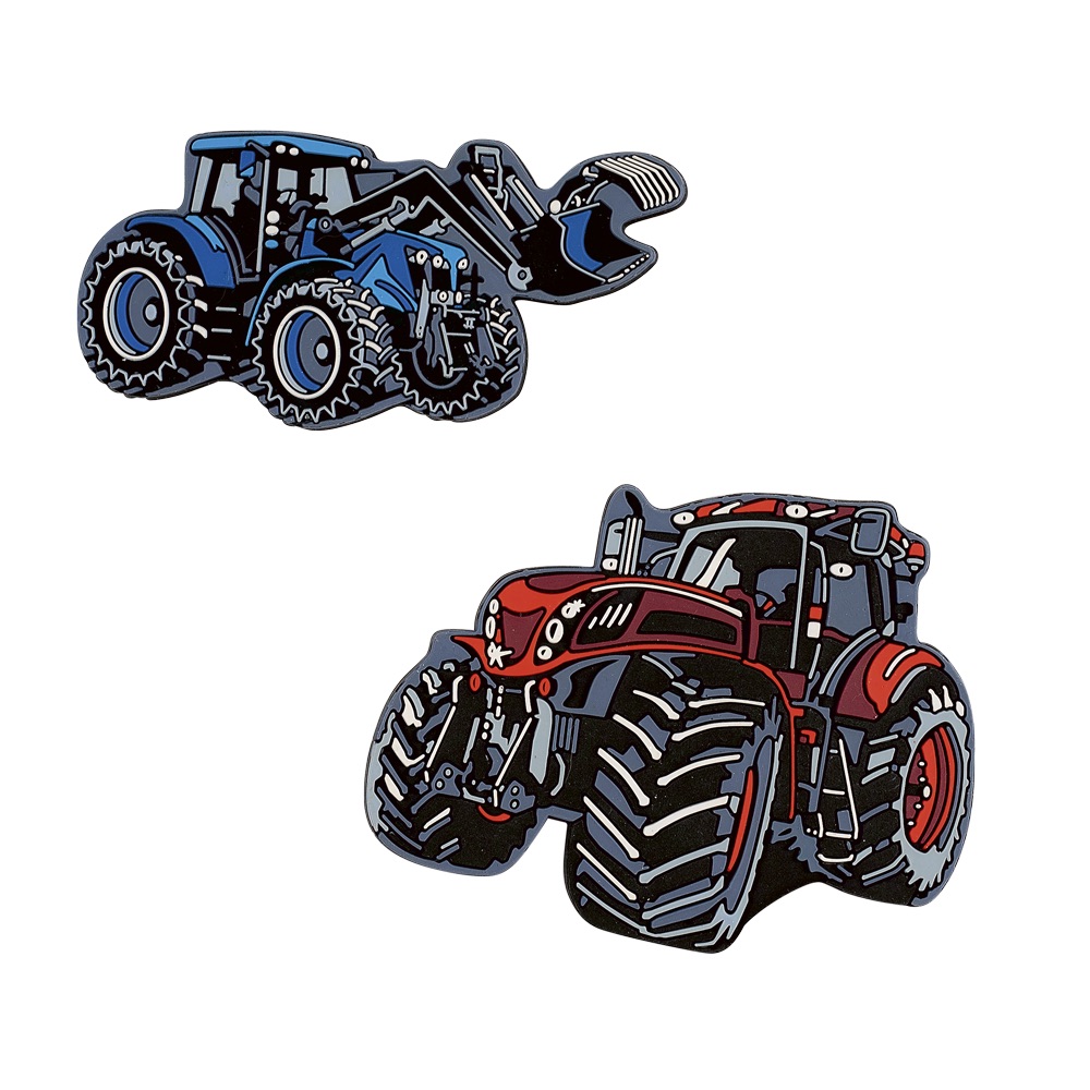 Der Die Das Wechselbuttons für Schulranzen Traktor