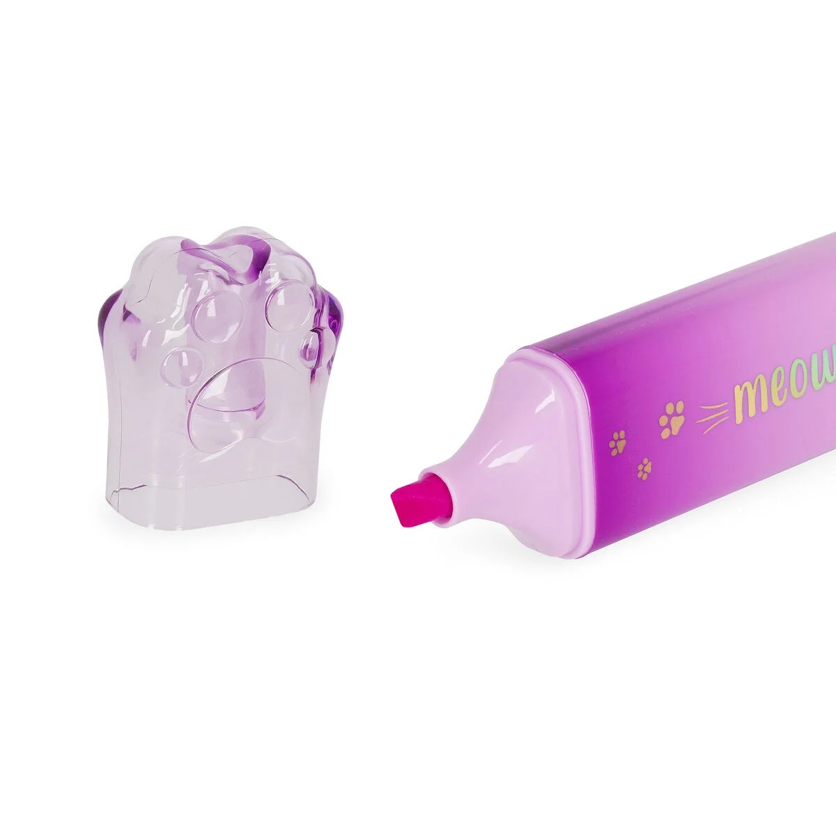 Legami Textmarker Meow Kitty Violet