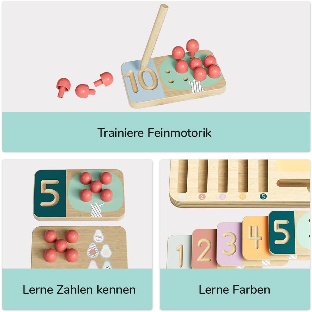 Topbright Obstbaum Zahlentrainer Topbright Obstbaum Zahlentrainer Bunt
