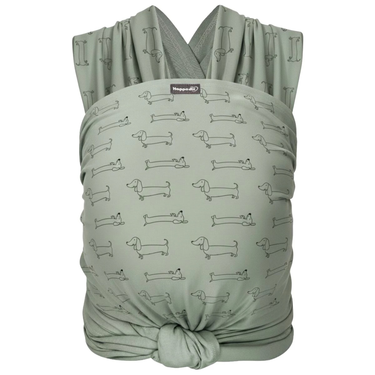 Hoppediz elastisches Tragetuch 4,60 x 0,50 m Baumwolle (BIO) Dackelicious Hoppediz elastisches Tragetuch 4,60 x 0,50 m Baumwolle (BIO) Dackelicious