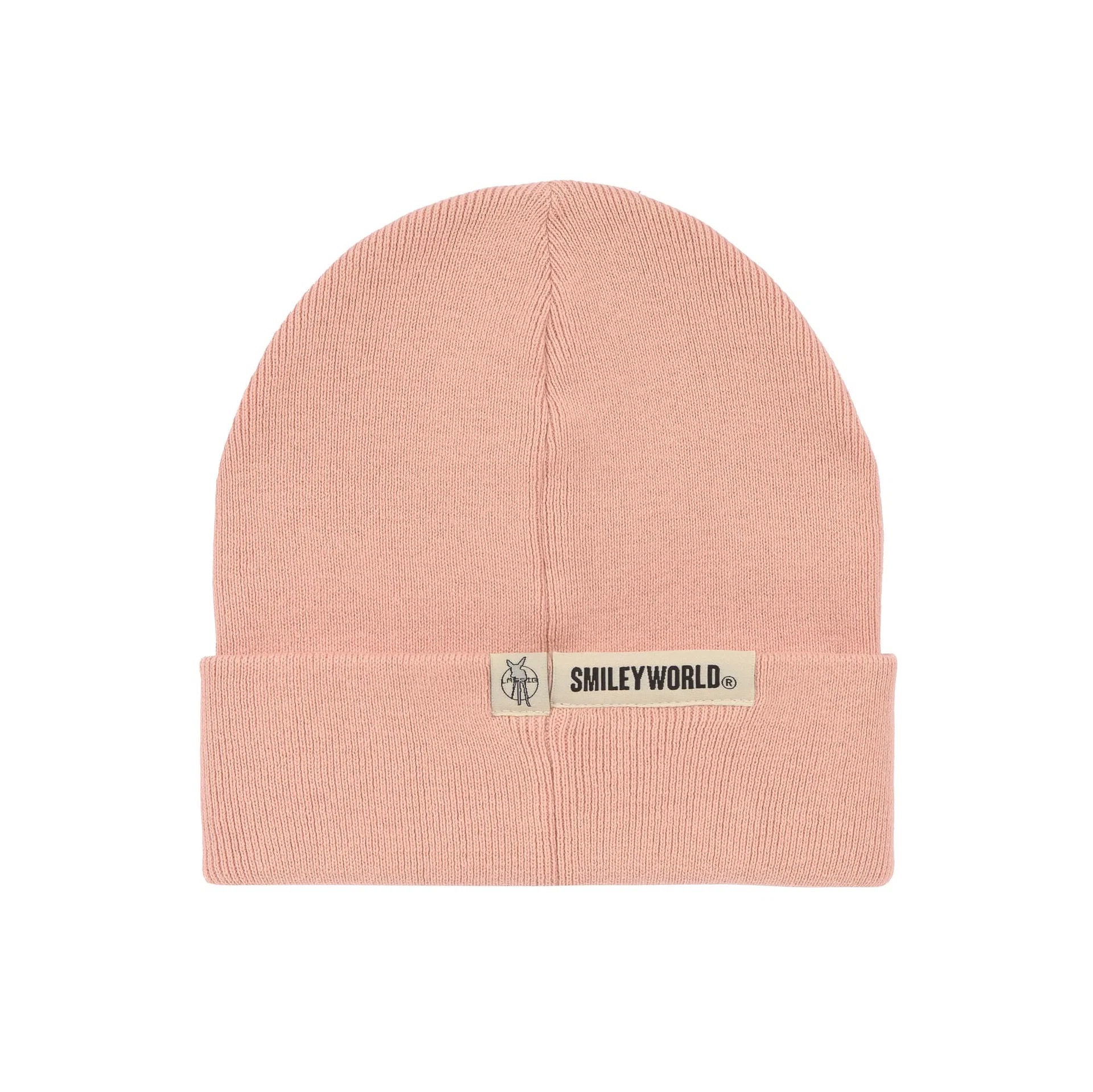 Lässig Mütze V-MASTER Beanie GOTS SmileyWorld® dusty rose 48-52