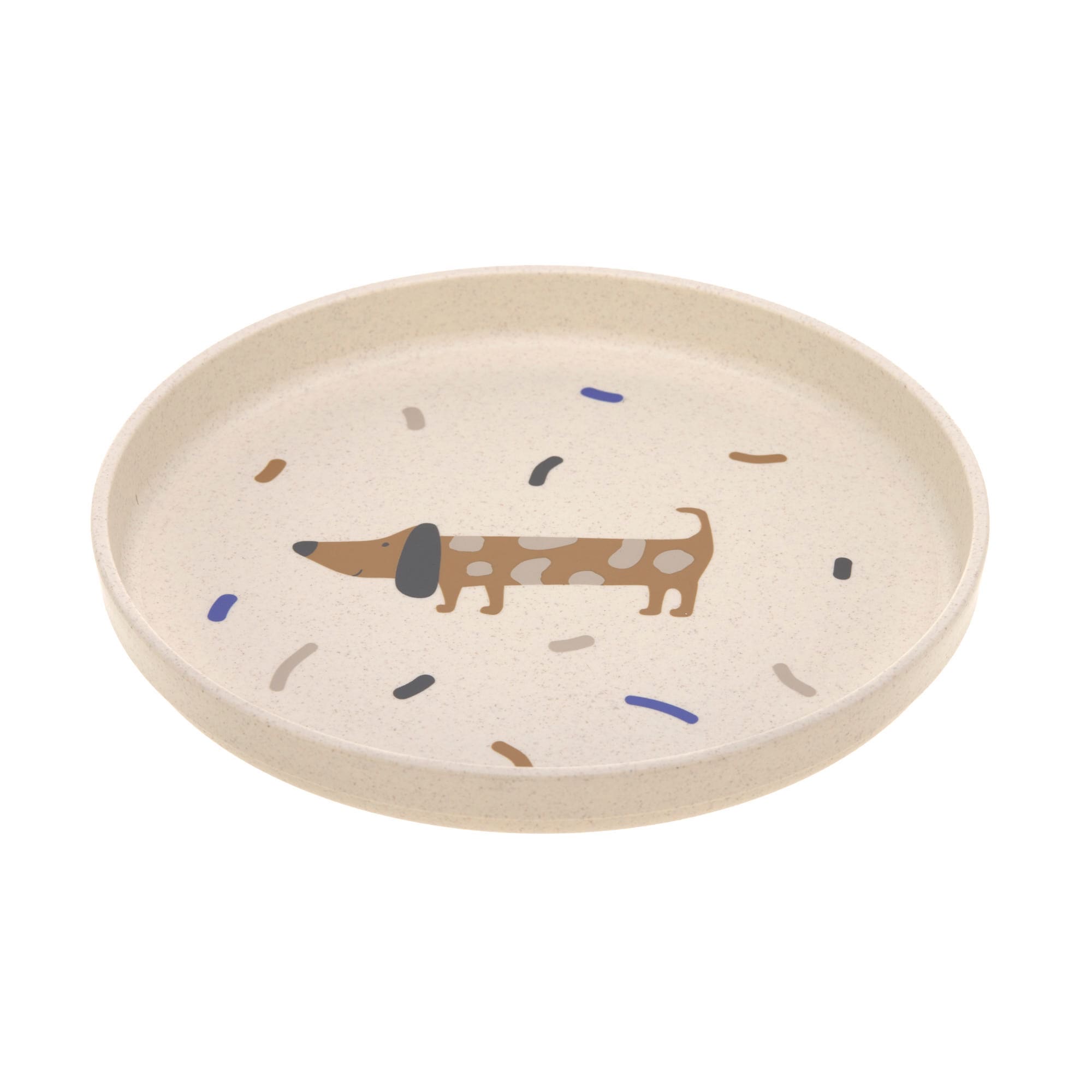 Lässig Kindergeschirr Set (Teller - Schüssel - Becher - Löffel) Little Mateys Royal Blau