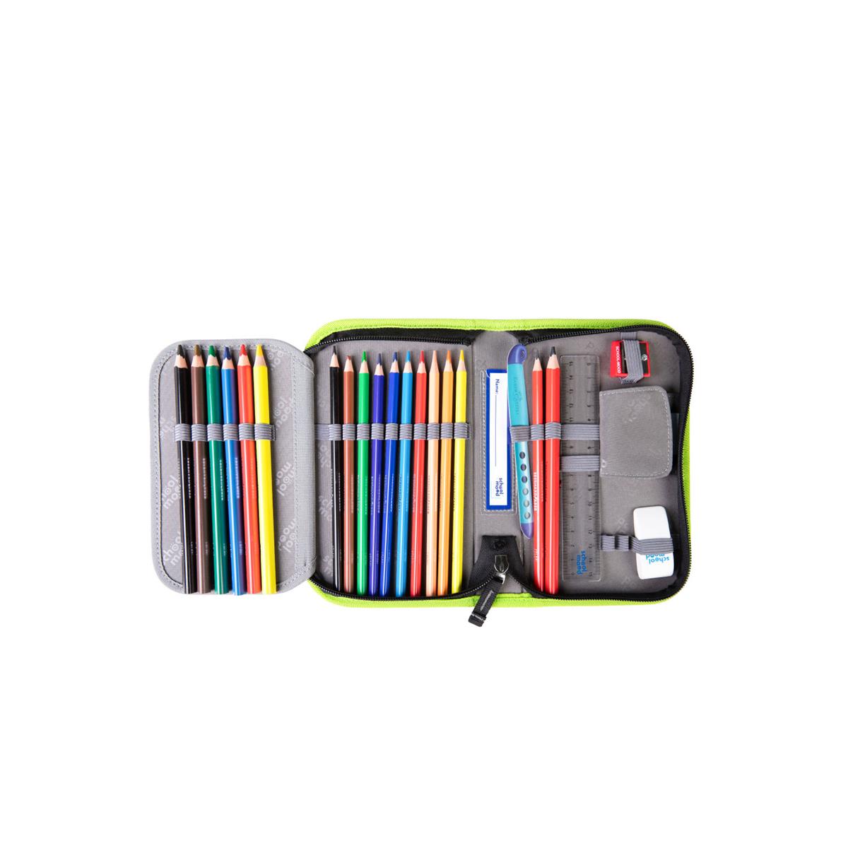 School-Mood Champion Pro Schulranzen-Set 2025/2026 7-tlg. Finn (Raubkatze)