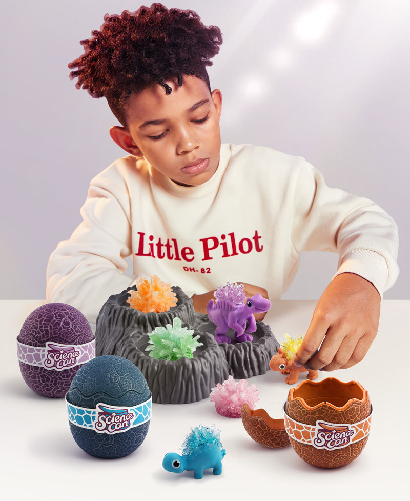 Topbright Science can Kristall-Dinosaurier-Zuchtset Deluxe Topbright Science can Kristall-Dinosaurier-Zuchtset Deluxe Orange