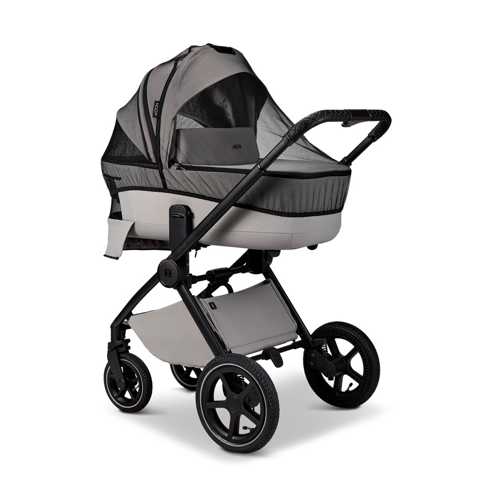 Moon Kinderwagen Mückennetz schwarz