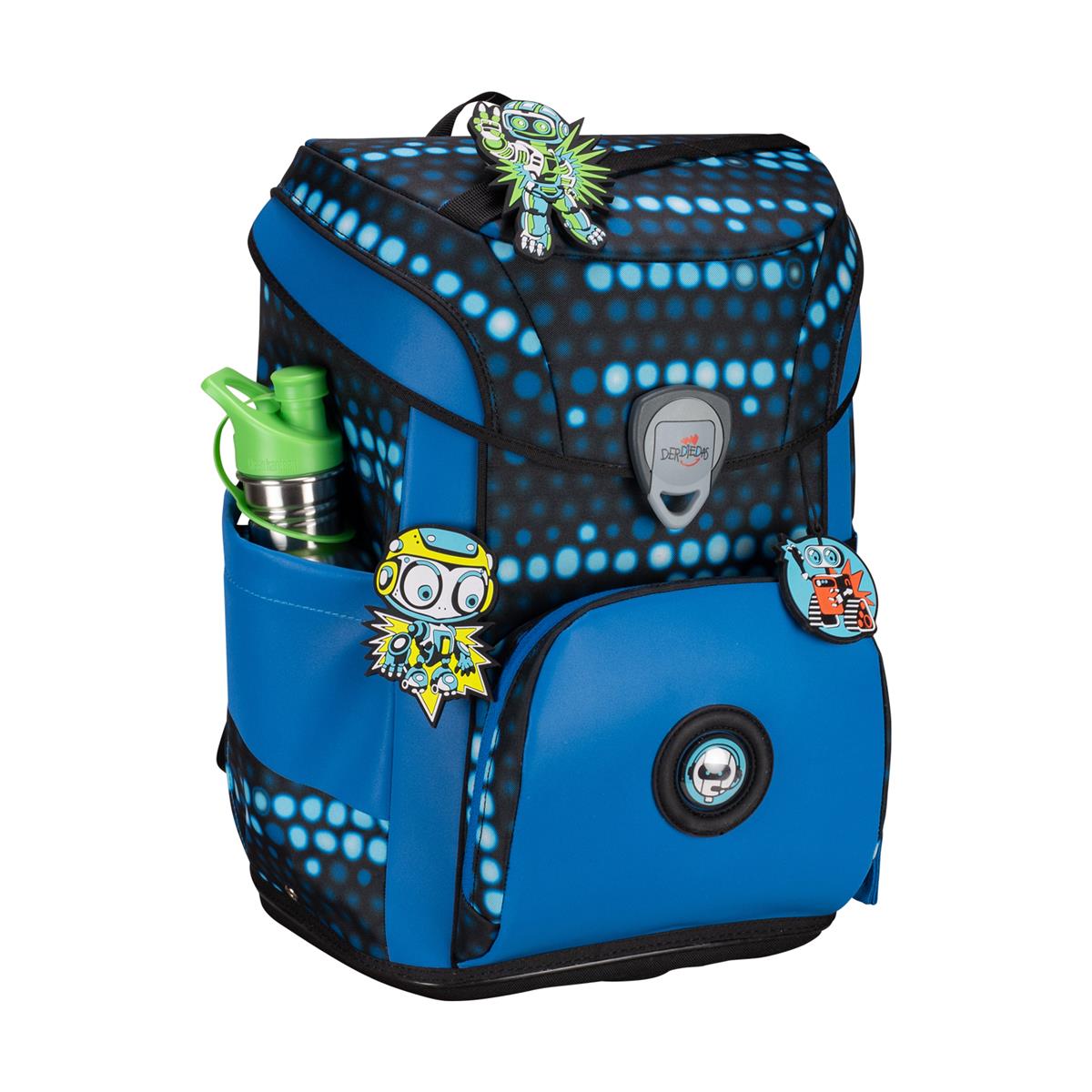 Der Die Das Schulranzen-Set Ergoflex Easy 2025 tlg. Superflash Blue Robot