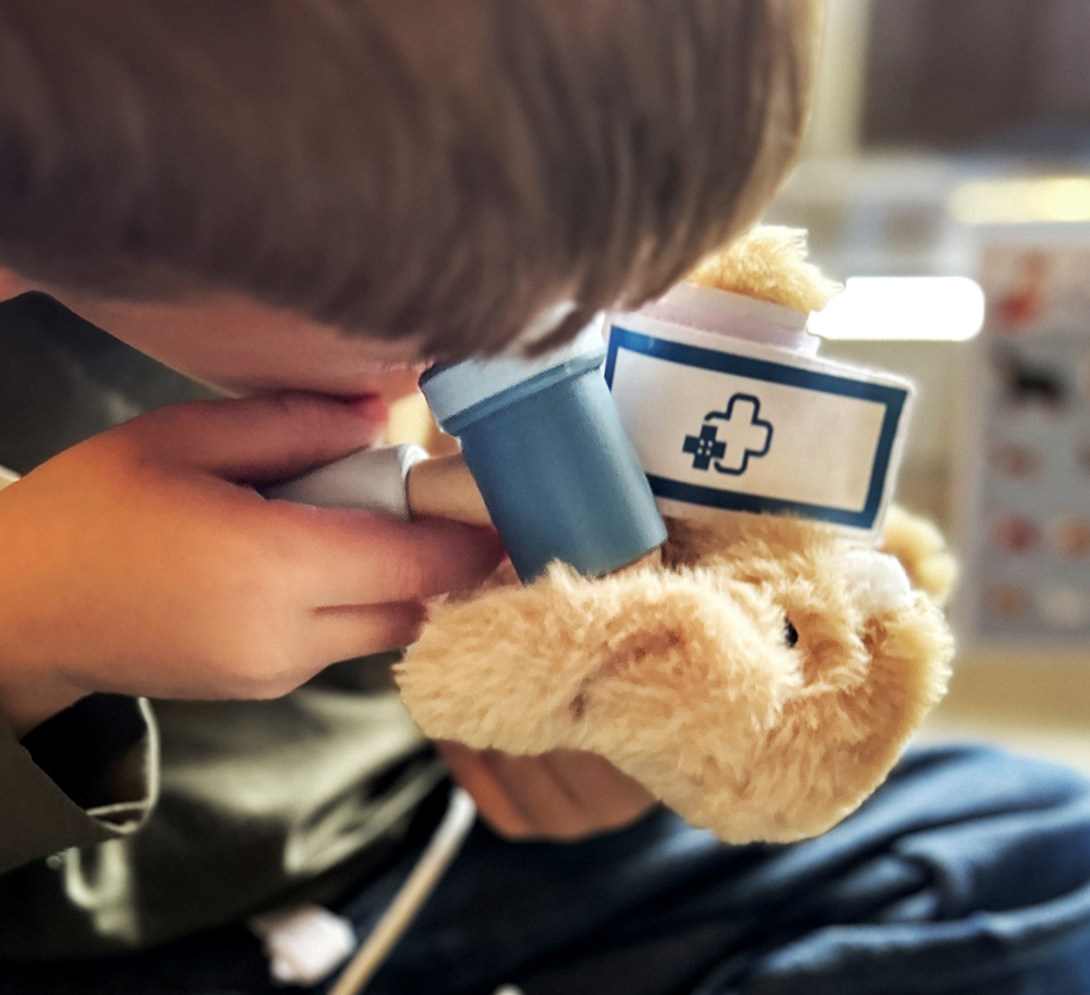 small foot Tierarzt-Tasche mit Hase braun small foot Tierarzt-Tasche mit Hase braun