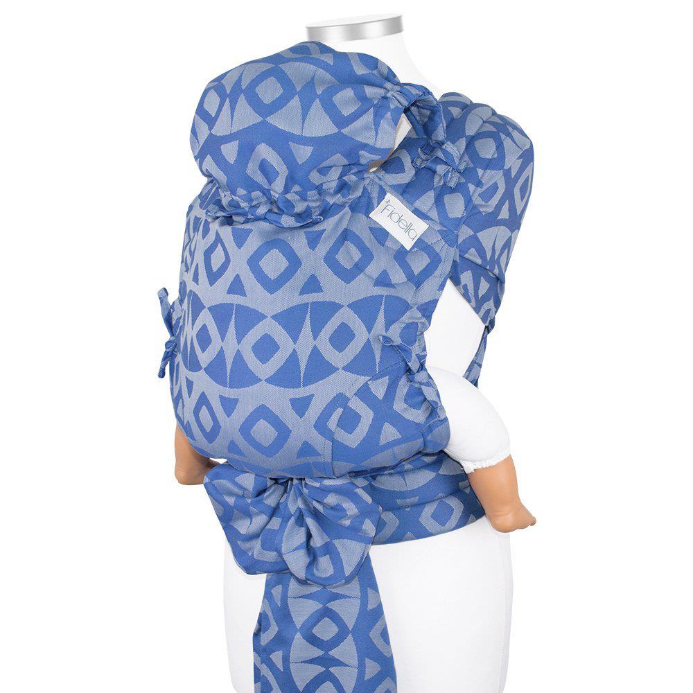 Fidella® Tragehilfe FlyTai Toddlersize Night Owl smooth blue