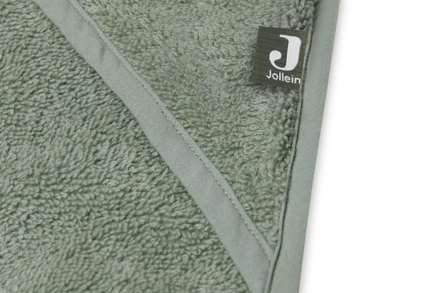 Jollein Kapuzenhandtuch Frottee Sea Green