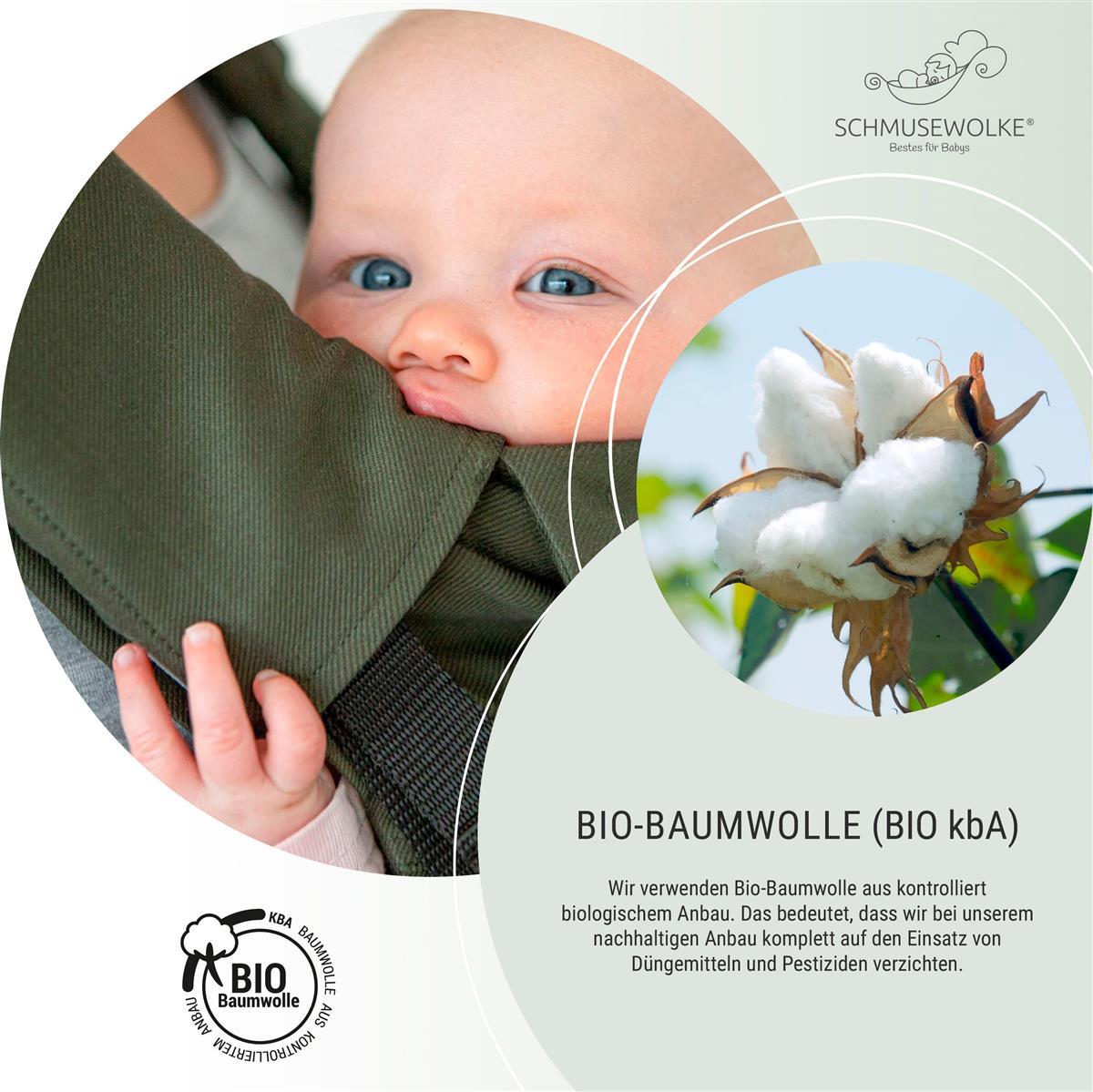 Schmusewolke Luna Halfbuckle (56 – 98 cm / 20 kg) Mint Schmusewolke Luna Halfbuckle (56 – 98 cm / 20 kg) Mint