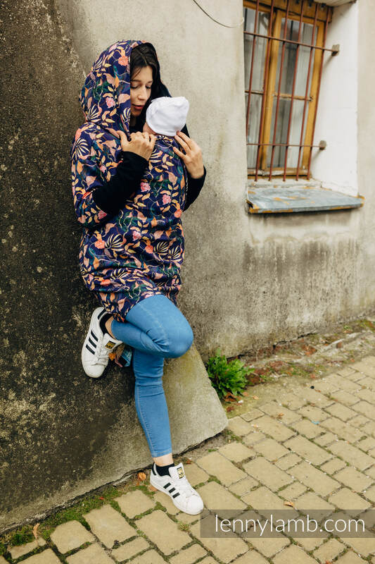 LennyLamb Asymmetrischer Tragepullover Gr. S Vintage Flowers LennyLamb Asymmetrischer Tragepullover Gr. S Vintage Flowers
