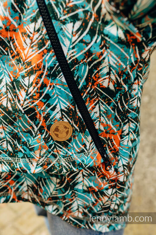 LennyLamb Asymmetrischer Tragepullover Gr. S Tropical Garden LennyLamb Asymmetrischer Tragepullover Gr. S Tropical Garden