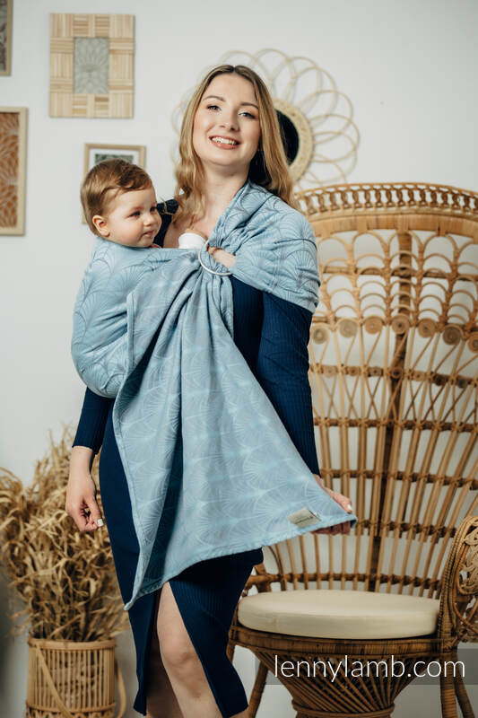 Lenny Lamb Ring Sling Deco Platinum Blue Lenny Lamb Ring Sling Deco Platinum Blue