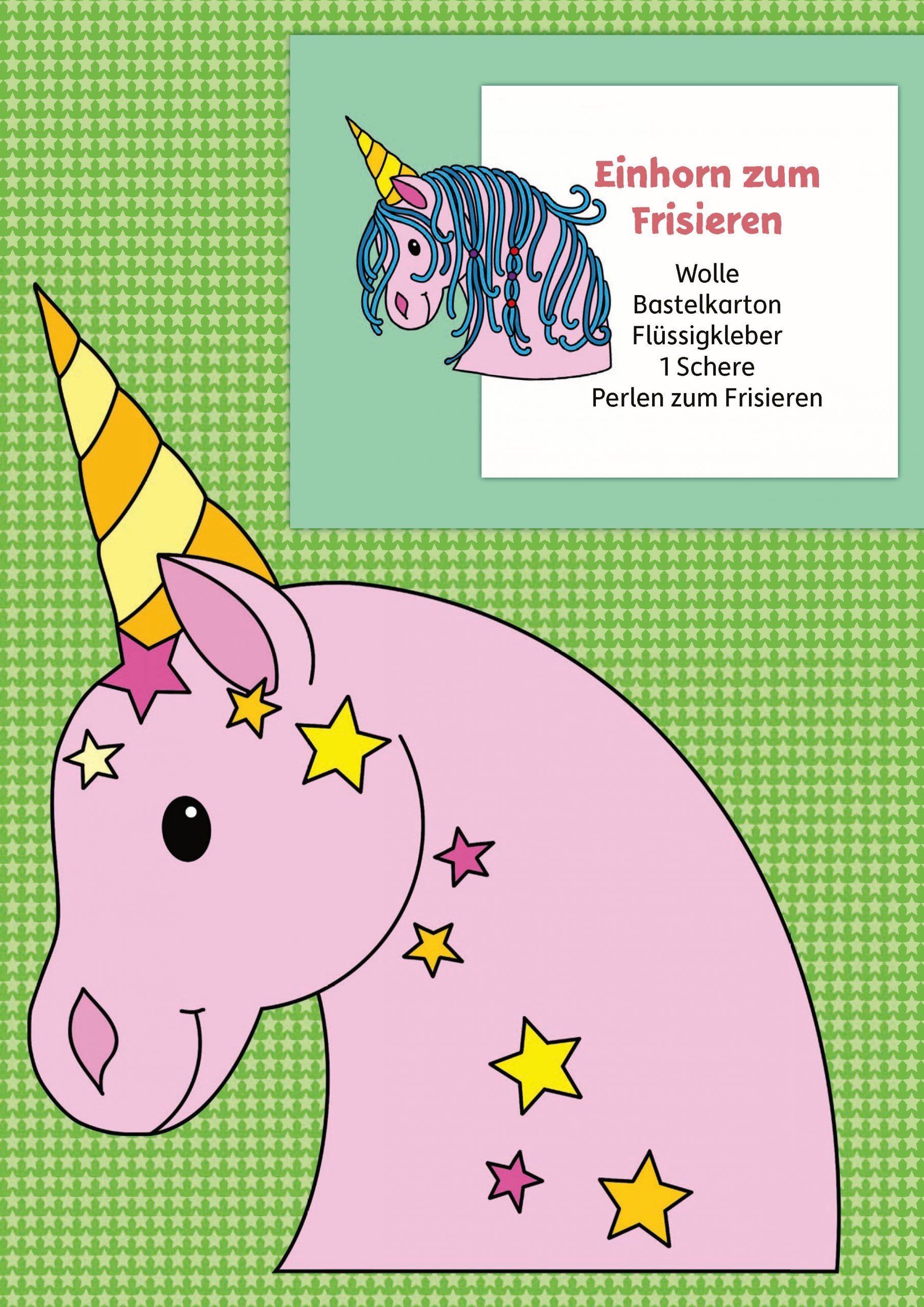 Hauschkaverlag Lass uns basteln - Bastebuch ab 5 Jahre Einhörner Hauschkaverlag Lass uns basteln - Bastebuch ab 5 Jahre Einhörner