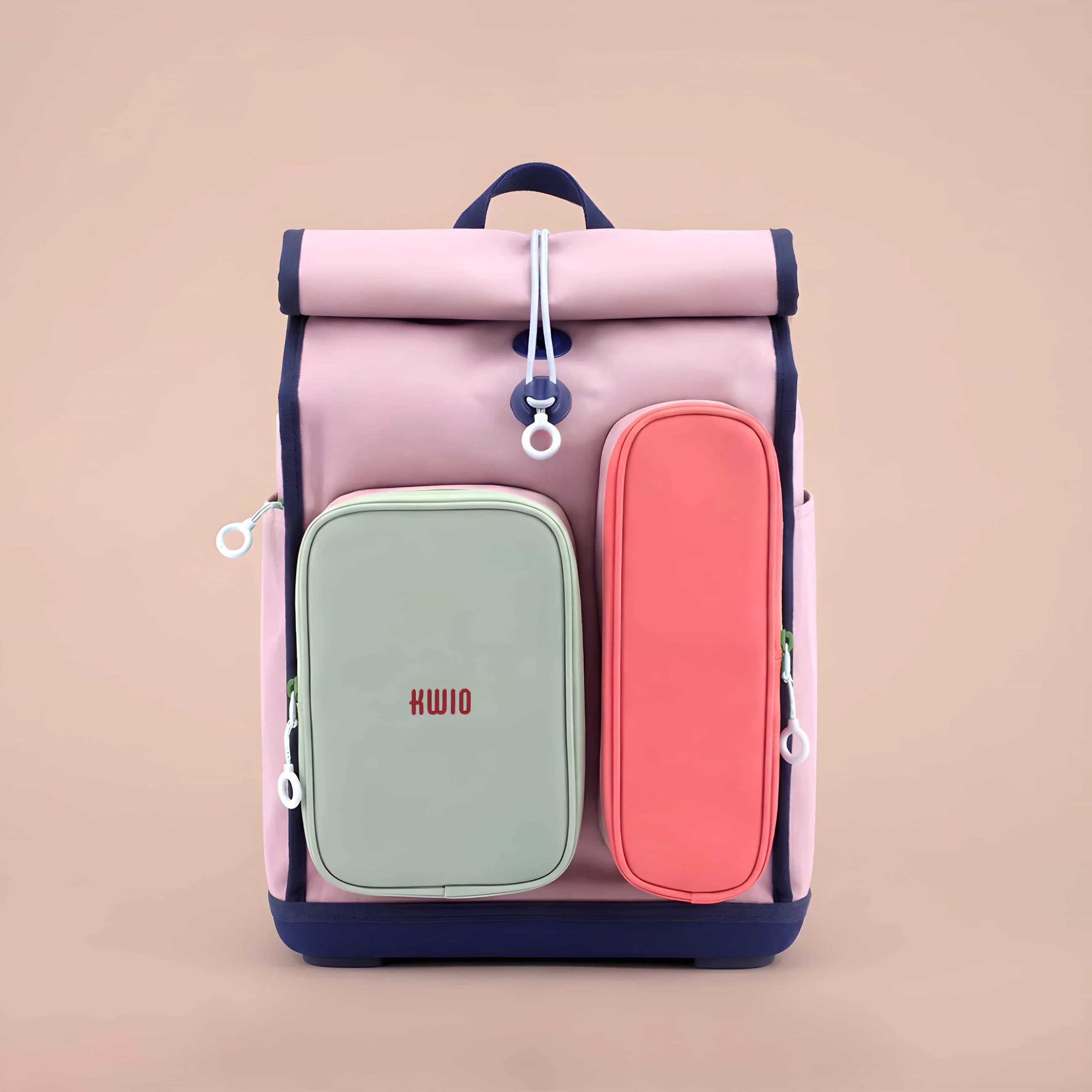 Kwio BAGG Schulranzen-Set MIXX Colibri