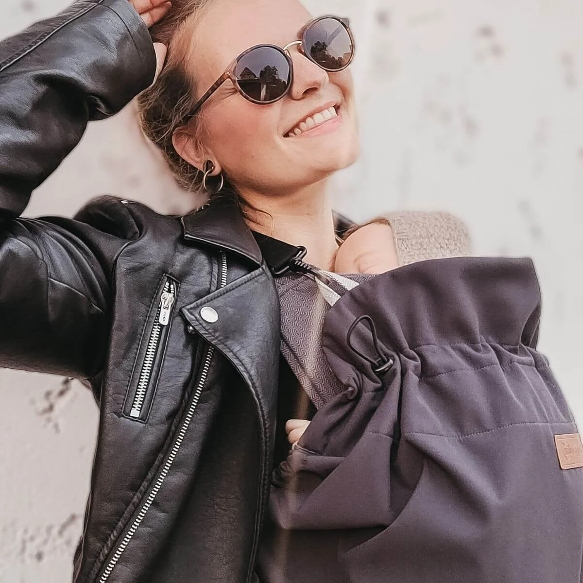 Hoppediz Softshell-Cover grau Hoppediz Softshell-Cover grau