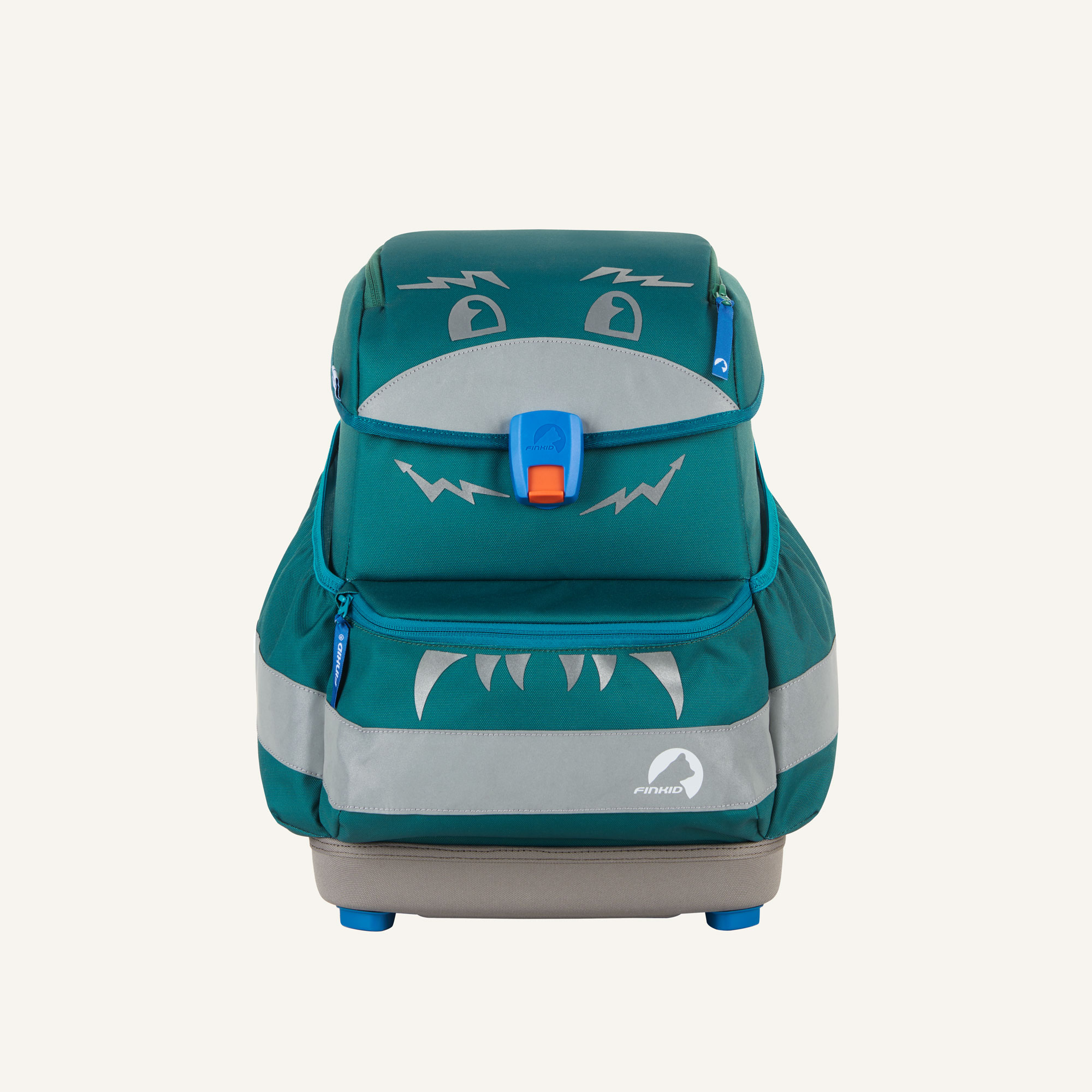 Finkid BUDDY EKO SPORT Schulranzen Set deep jungle/mosaic