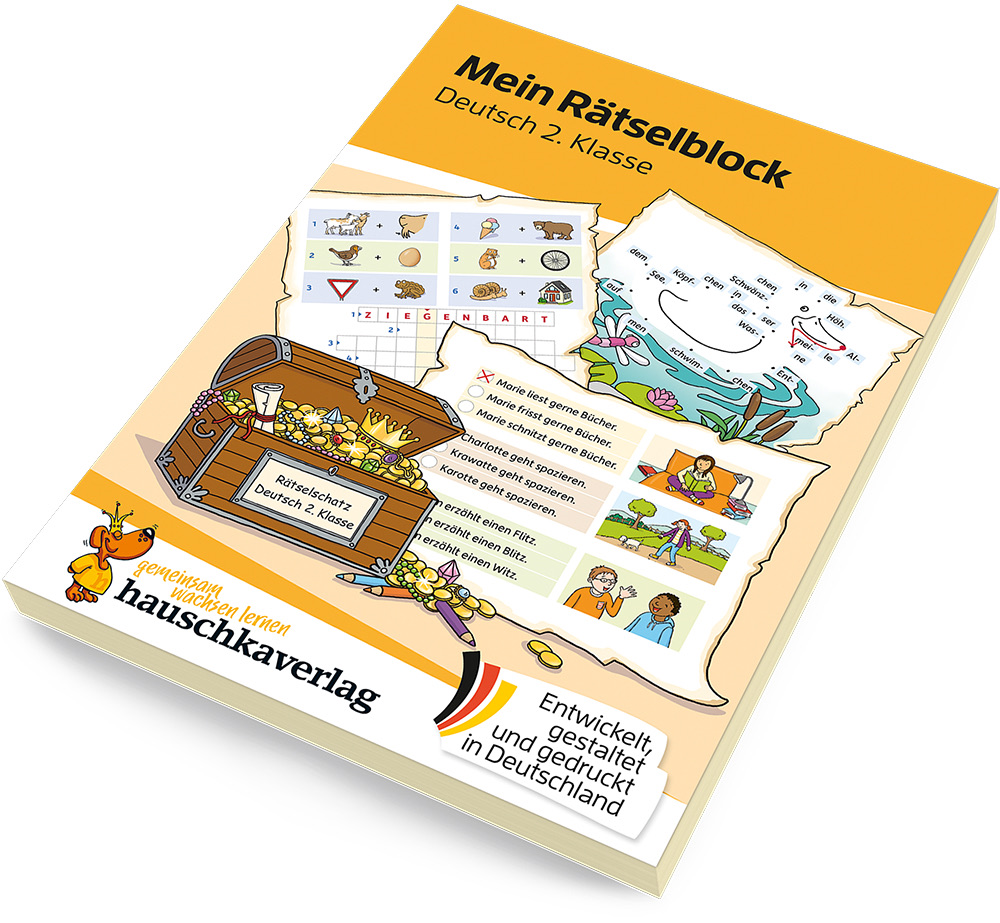 Hauschka Mein Rätselblock Deutsch Klasse 2 Hauschka Mein Rätselblock Deutsch Klasse 2