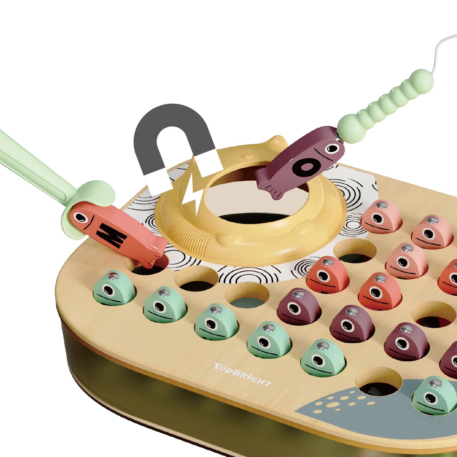 Topbright Angelspiel ABC Topbright Angelspiel ABC Bunt