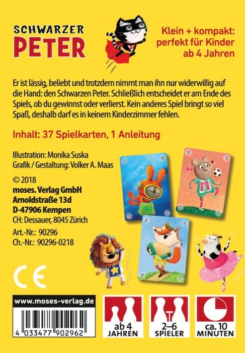 moses Spiele-Klassiker Schwarzer Peter