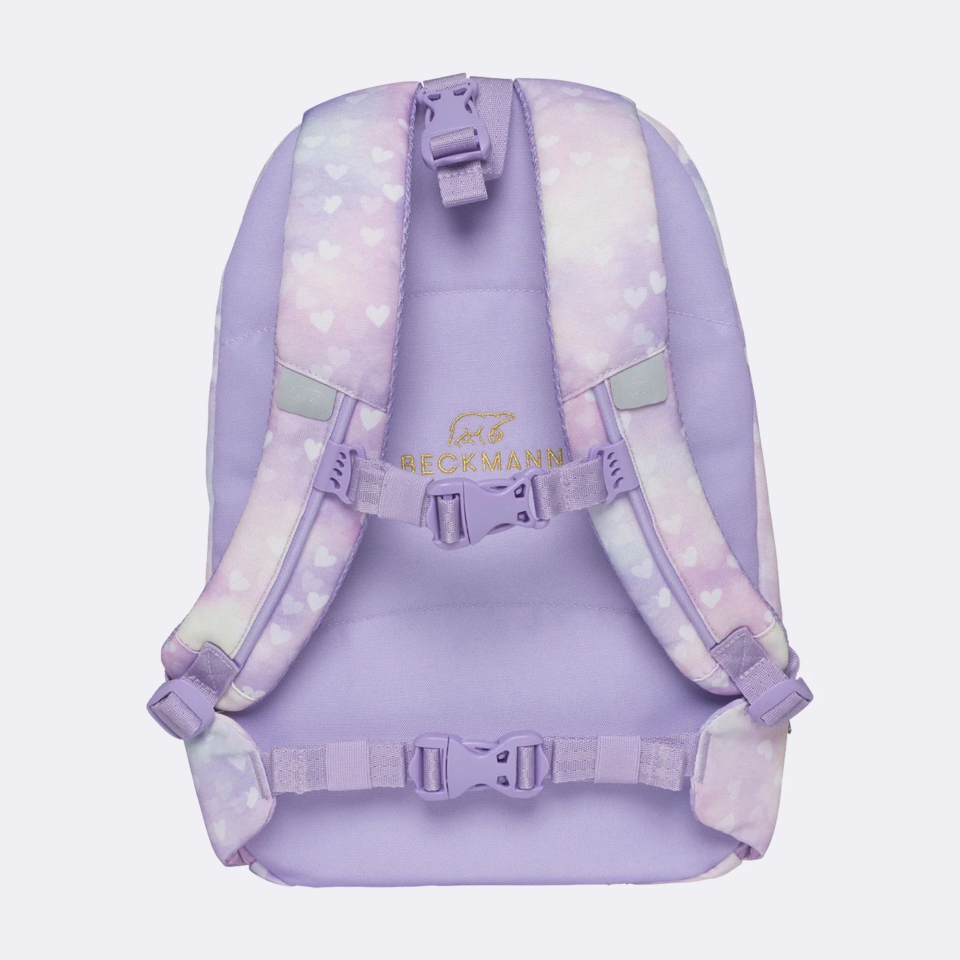 Beckmann Schulrucksack-Set Active Air FLX 6-teilig Unicorn Princess Purple