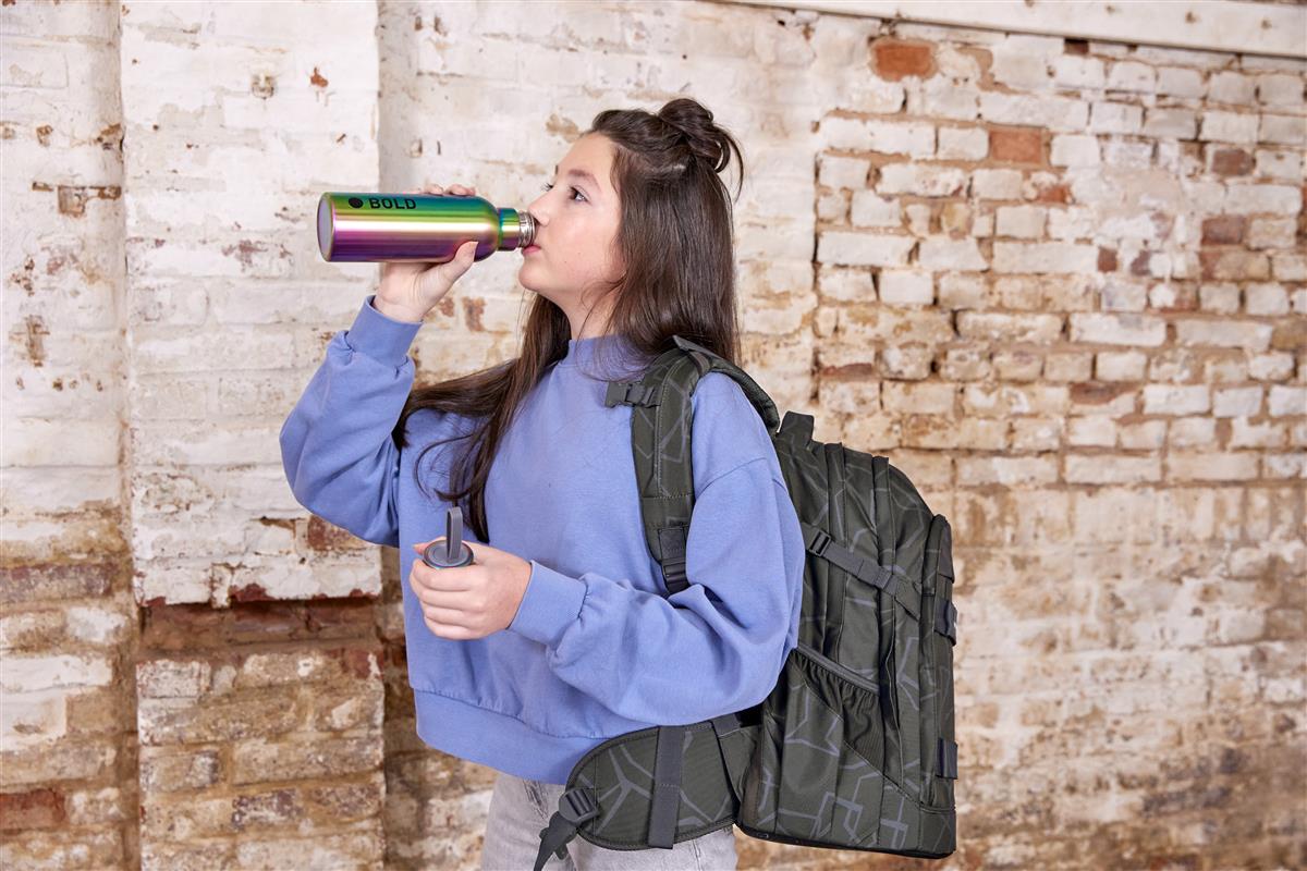 Lässig Schulrucksack BOLD Origin Edges Grau