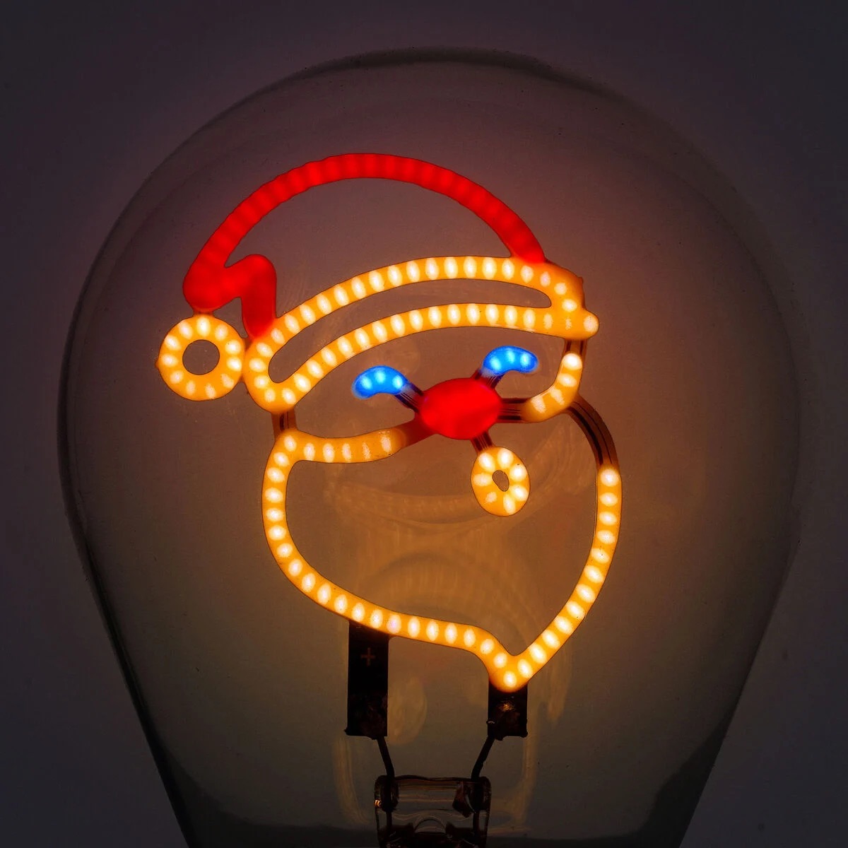 Legami Weihnachten 2025 Artikel Deko-Tischlampe in Glühbirnenform - Santa Claus - Bulb Fiction Legami Weihnachten 2025 Artikel Deko-Tischlampe in Glühbirnenform - Santa Claus - Bulb Fiction