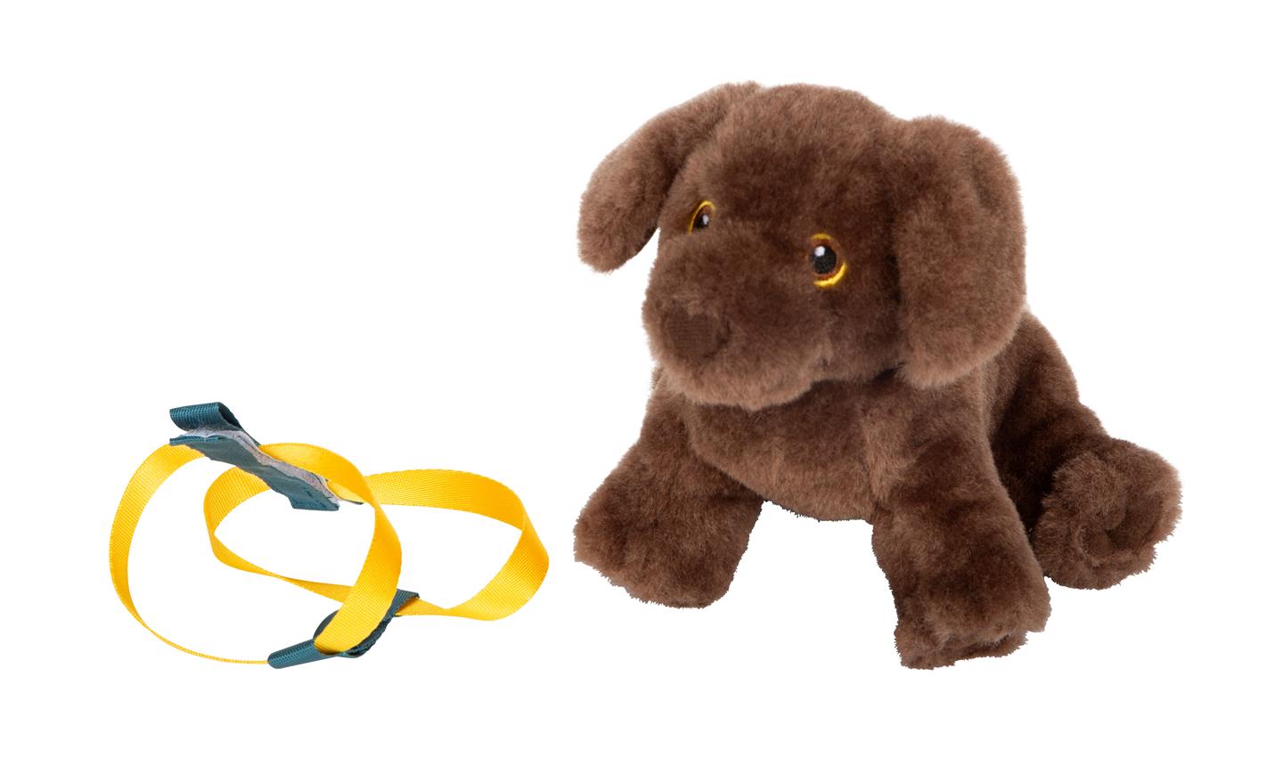 small foot Hund mit Tasche und Pflege-Set braun small foot Hund mit Tasche und Pflege-Set braun