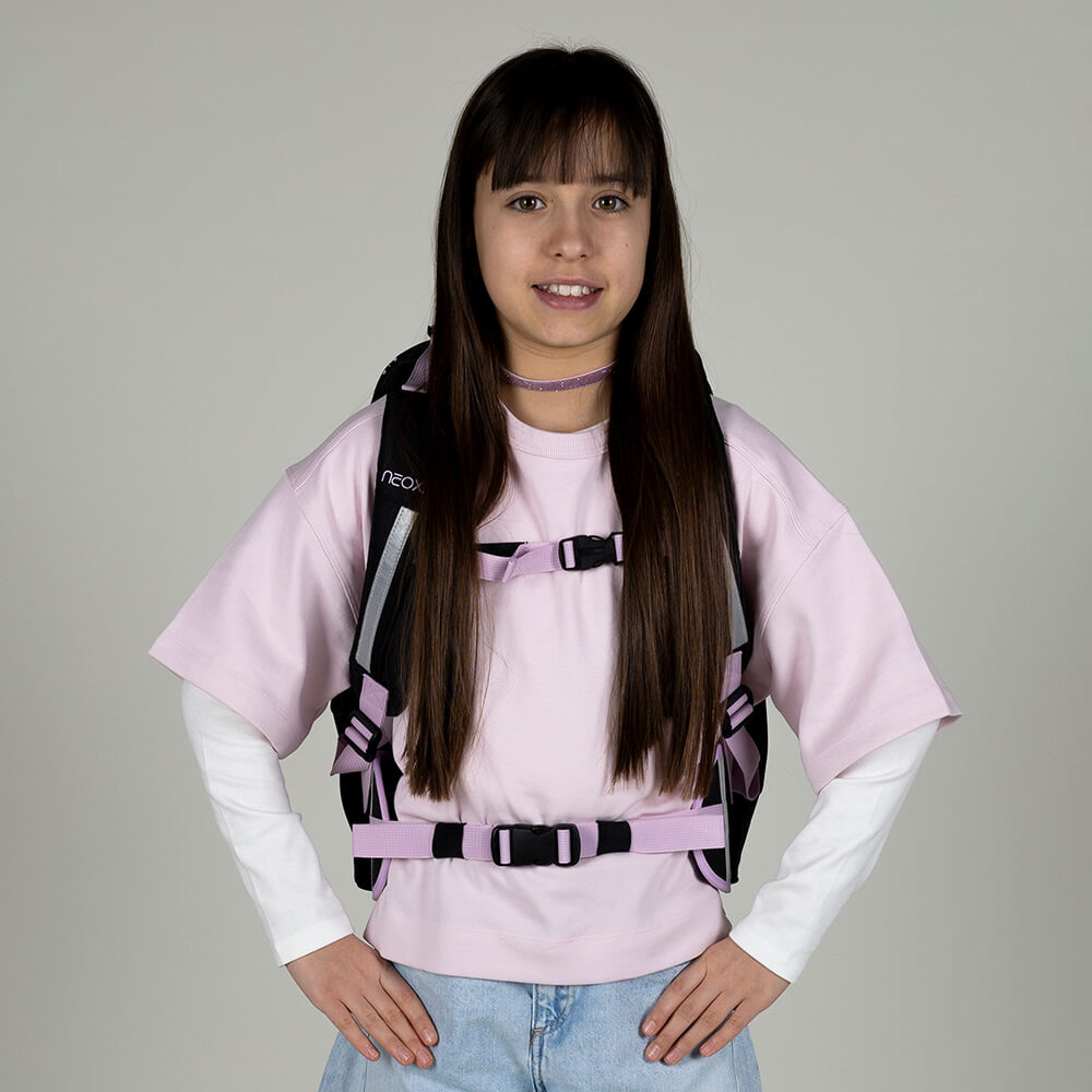 neoxx ACTIVE PRO Schulrucksack Purple Crush