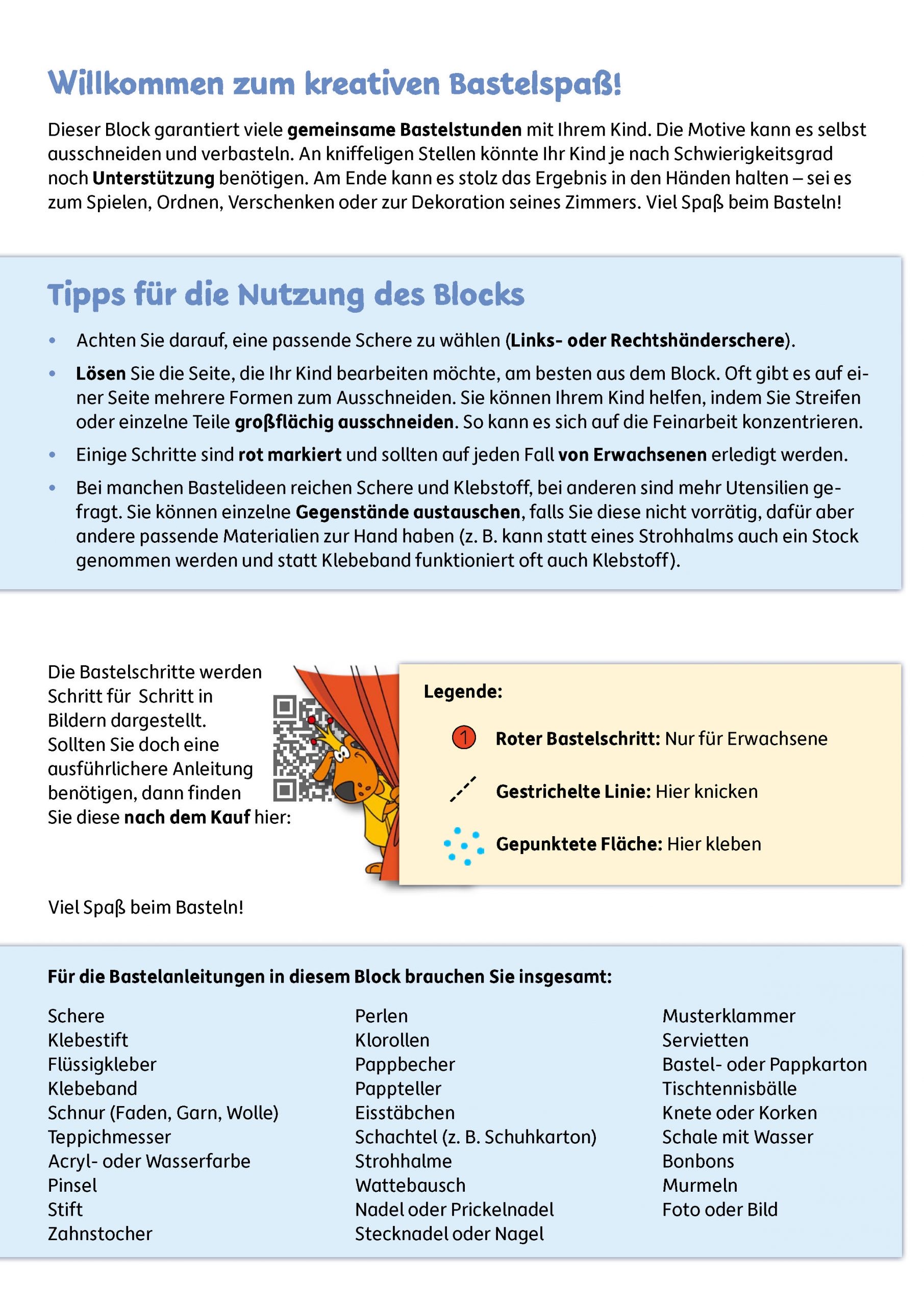 Hauschkaverlag Lass uns basteln - Bastebuch ab 5 Jahre Einhörner Hauschkaverlag Lass uns basteln - Bastebuch ab 5 Jahre Einhörner