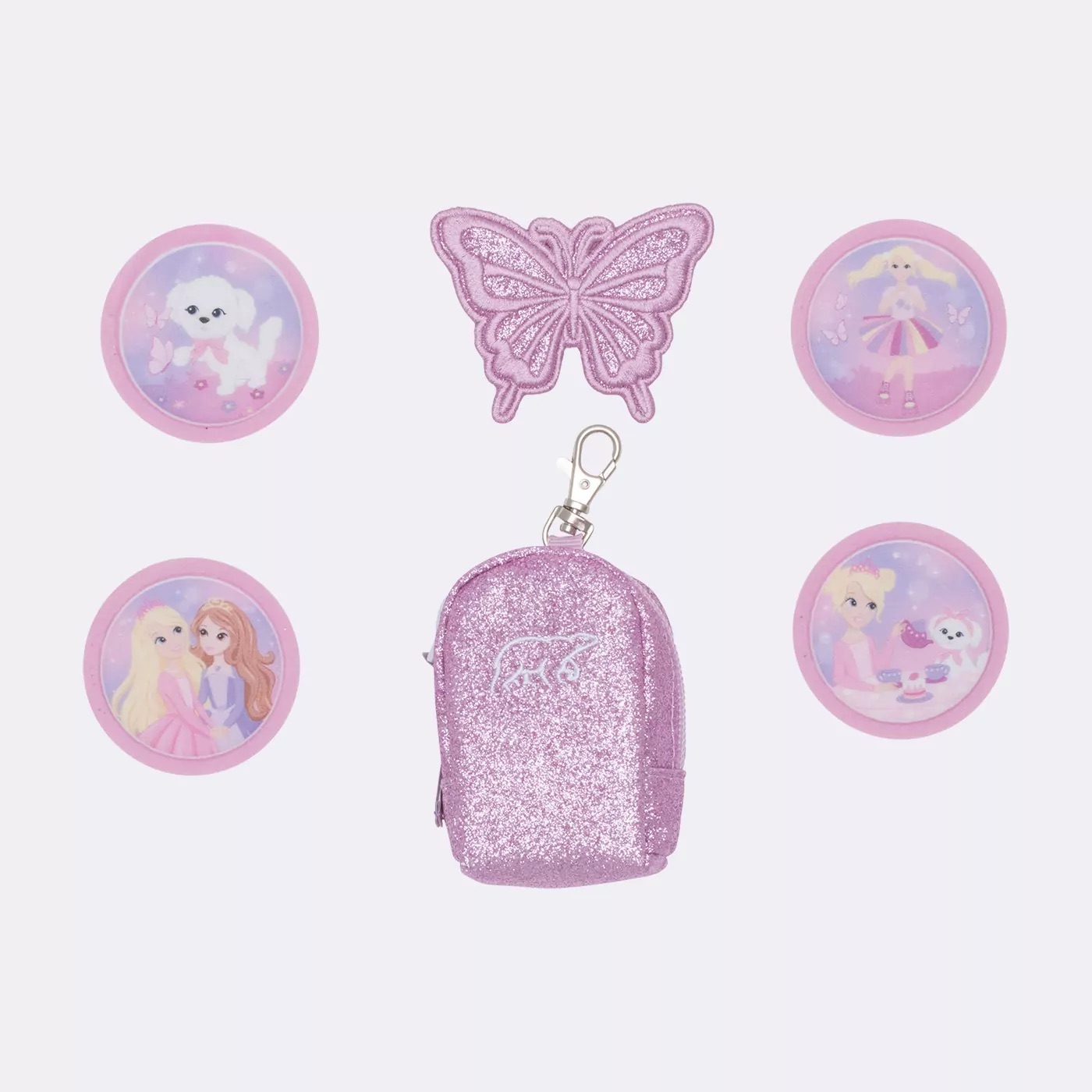 Beckmann Schulrucksack-Set Active Air FLX 6-teilig Rosie