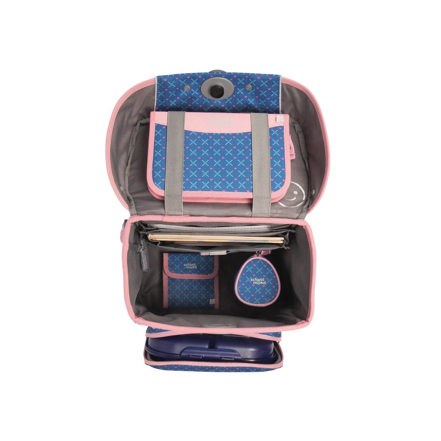 School-Mood Champion Maxx Pro 7-tlg. Schulranzenset Mila (Pferd) School-Mood Champion Maxx Pro 7-tlg. Schulranzenset Mila (Pferd)