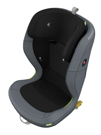 SWANDOO Charlie i-Size Sesam Grey SWANDOO Charlie i-Size Sesam Grey