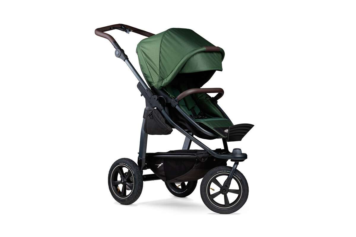 tfk mono2 - Kombi Kinderwagen mit Luftkammerrad-Set olive tfk mono2 - Kombi Kinderwagen mit Luftkammerrad-Set olive