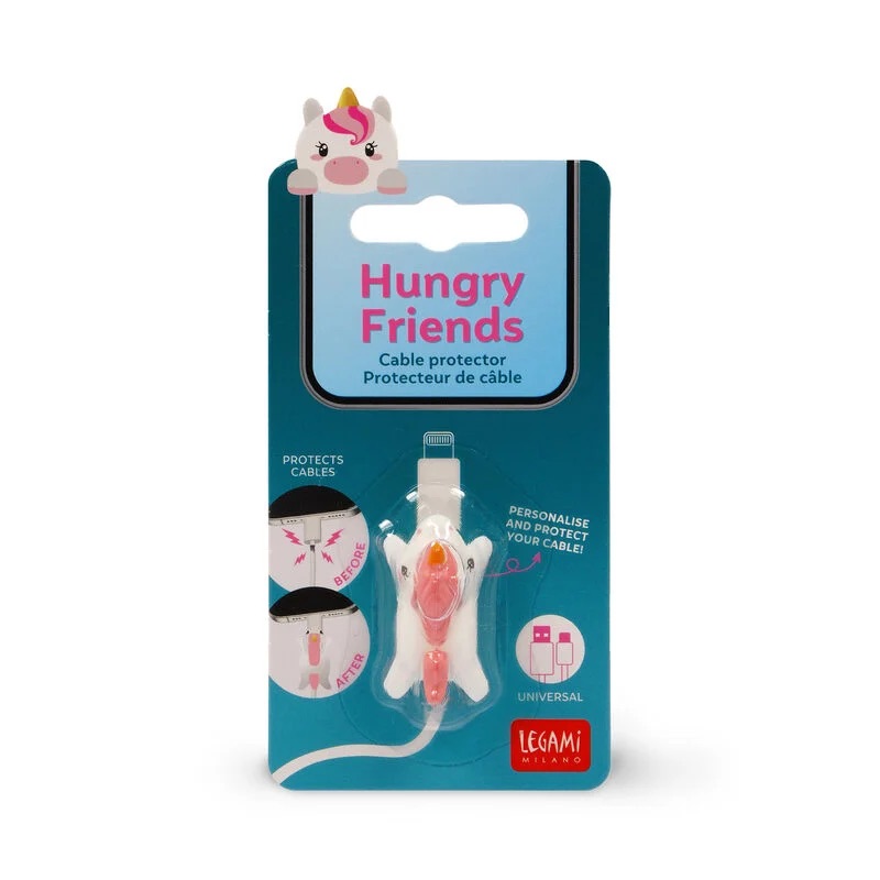 Legami Kabelschutz - Hungry Friends Unicorn