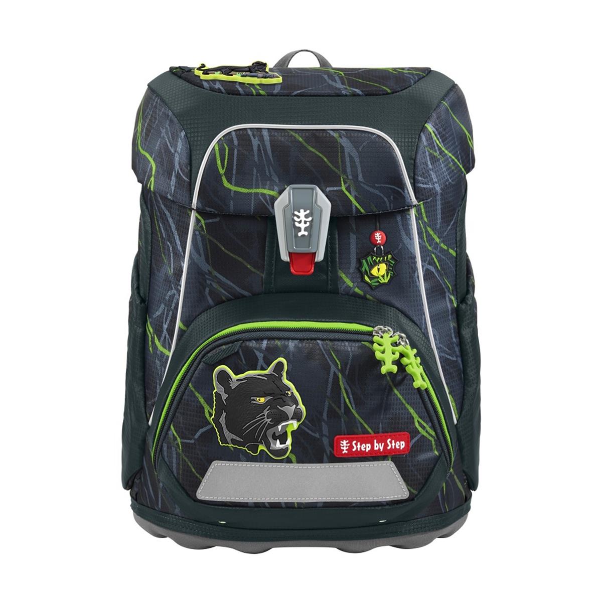 Step by Step Fit Schulranzen-Set 5-tlg. Danger Cat Chiko Step by Step Fit Schulranzen-Set 5-tlg. Danger Cat Chiko