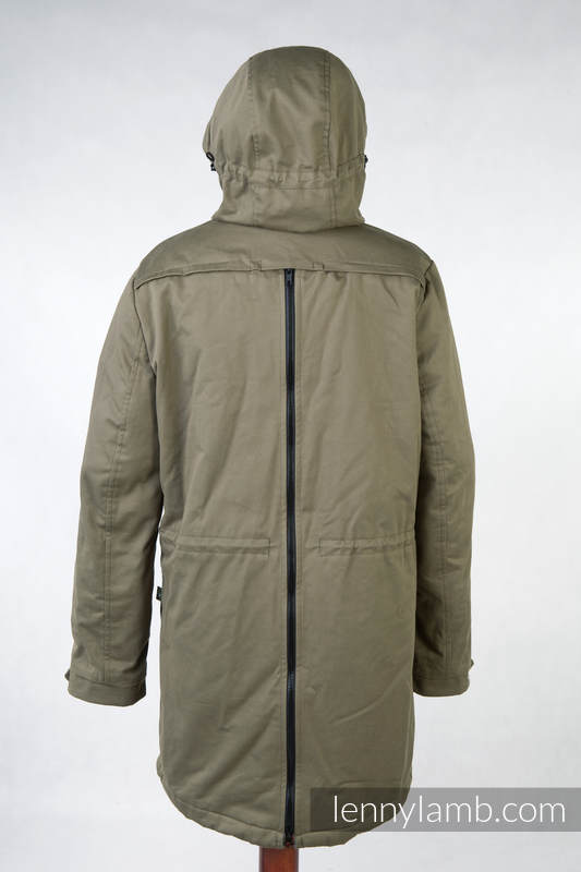 LennyLamb Khaki 6XL khaki Kapuze Little Herringbone grau LennyLamb Khaki 6XL khaki Kapuze Little Herringbone grau