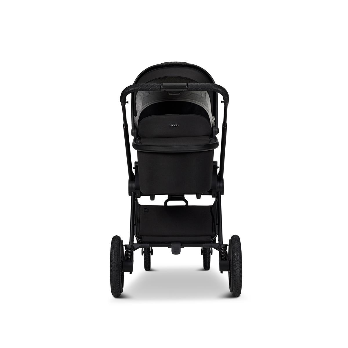 Moon GIO+ Kinderwagen-Set onyx / matt Moon PIÙ Kinderwagen SET onyx / chrome