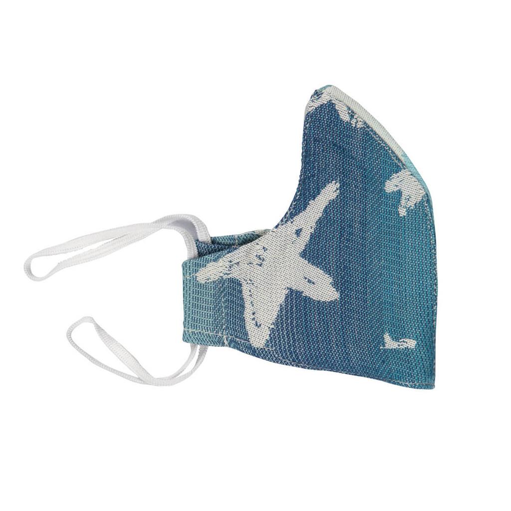 Hoppediz Gesichtsmaske für Kinder - Singapur blue