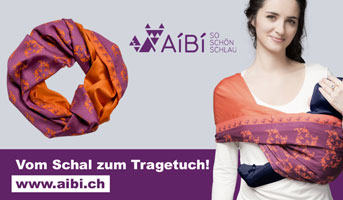 AiBi Känguru - Gr. 1 - Hirsch hell reversibel uni dunkelpink