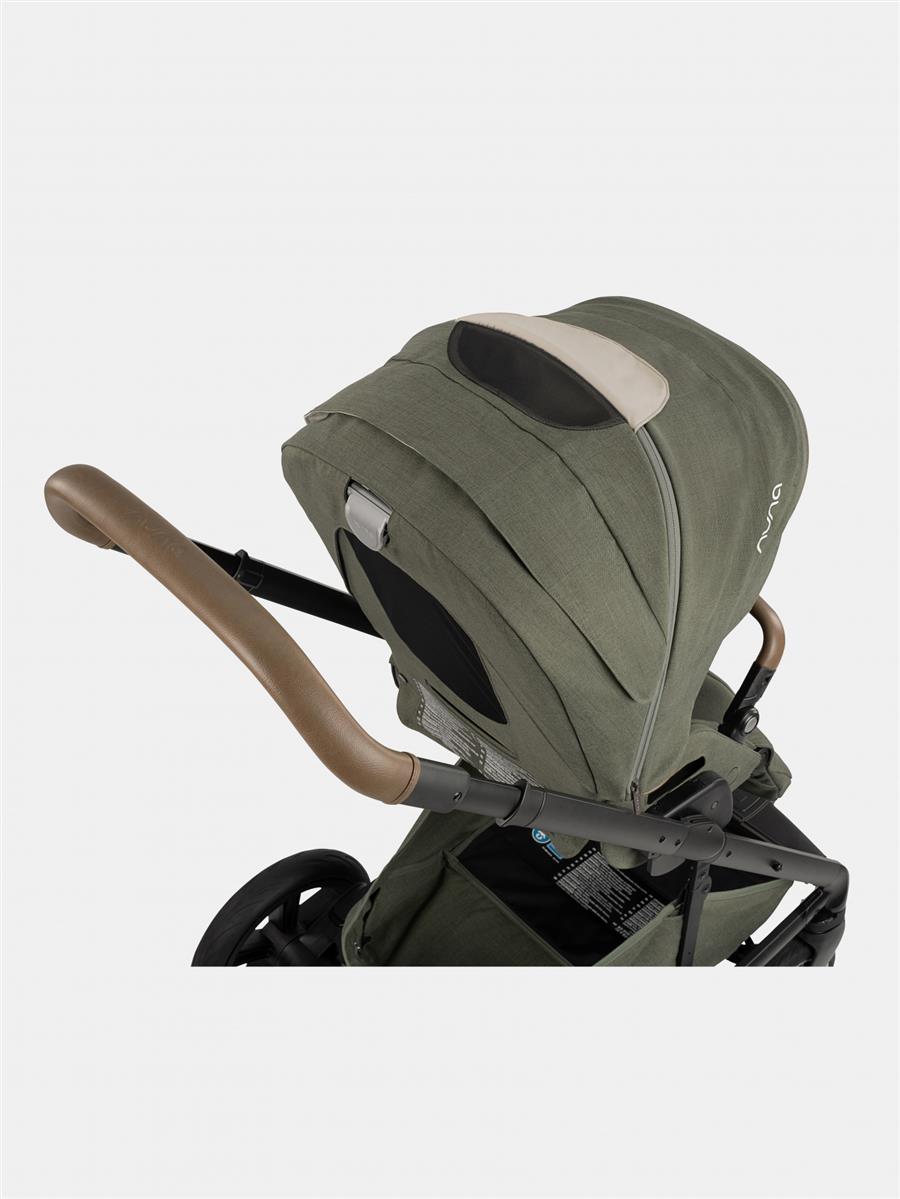 nuna MIXX next Kinderwagen mit Babywanne (Tragetasche) Pine