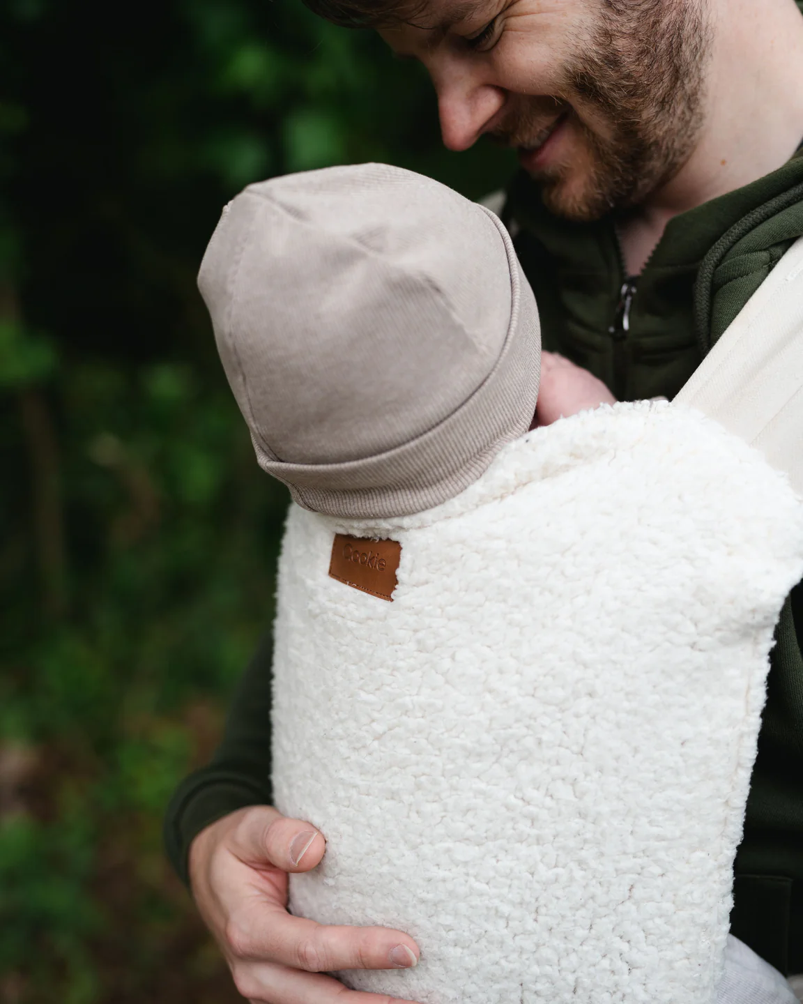 Qookie Vario Vollschnallentragehilfe Teddy Creme