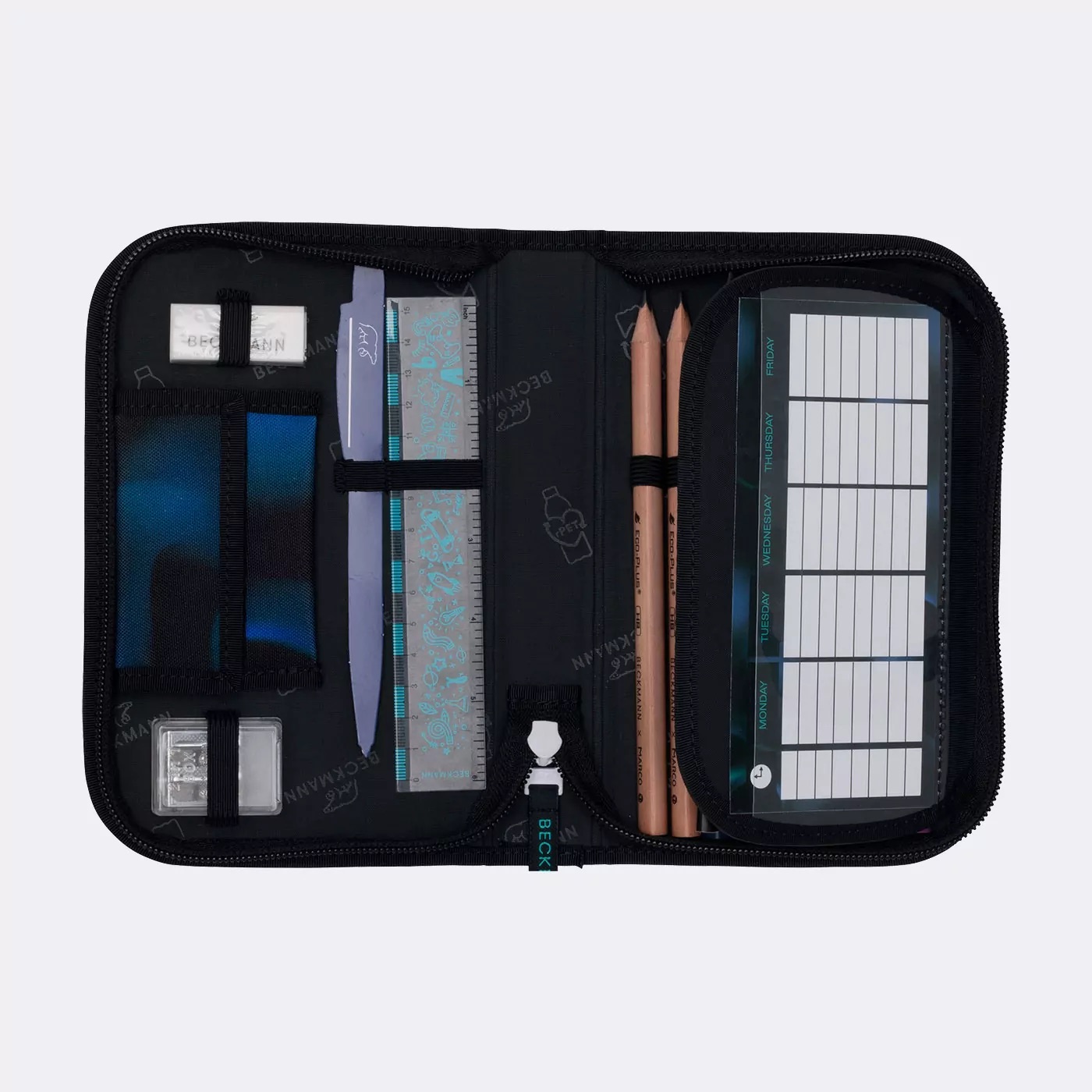 Beckmann Schulrucksack-Set Active Air FLX 6-teilig Magic League