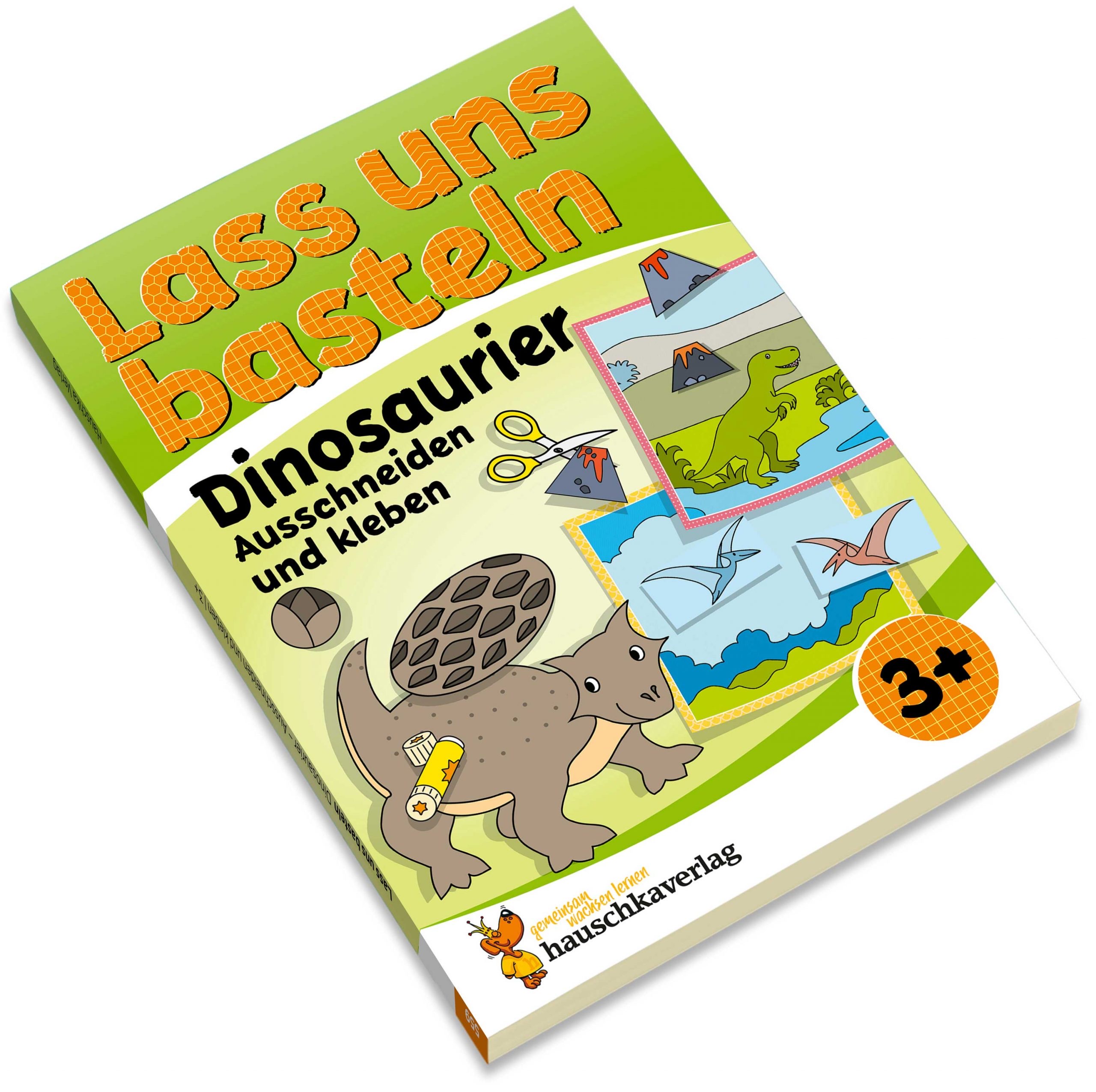 Hauschkaverlag Lass uns basteln – Ausschneiden und Kleben ab 3 Jahre Dinosaurier Hauschkaverlag Lass uns basteln – Ausschneiden und Kleben ab 3 Jahre Dinosaurier