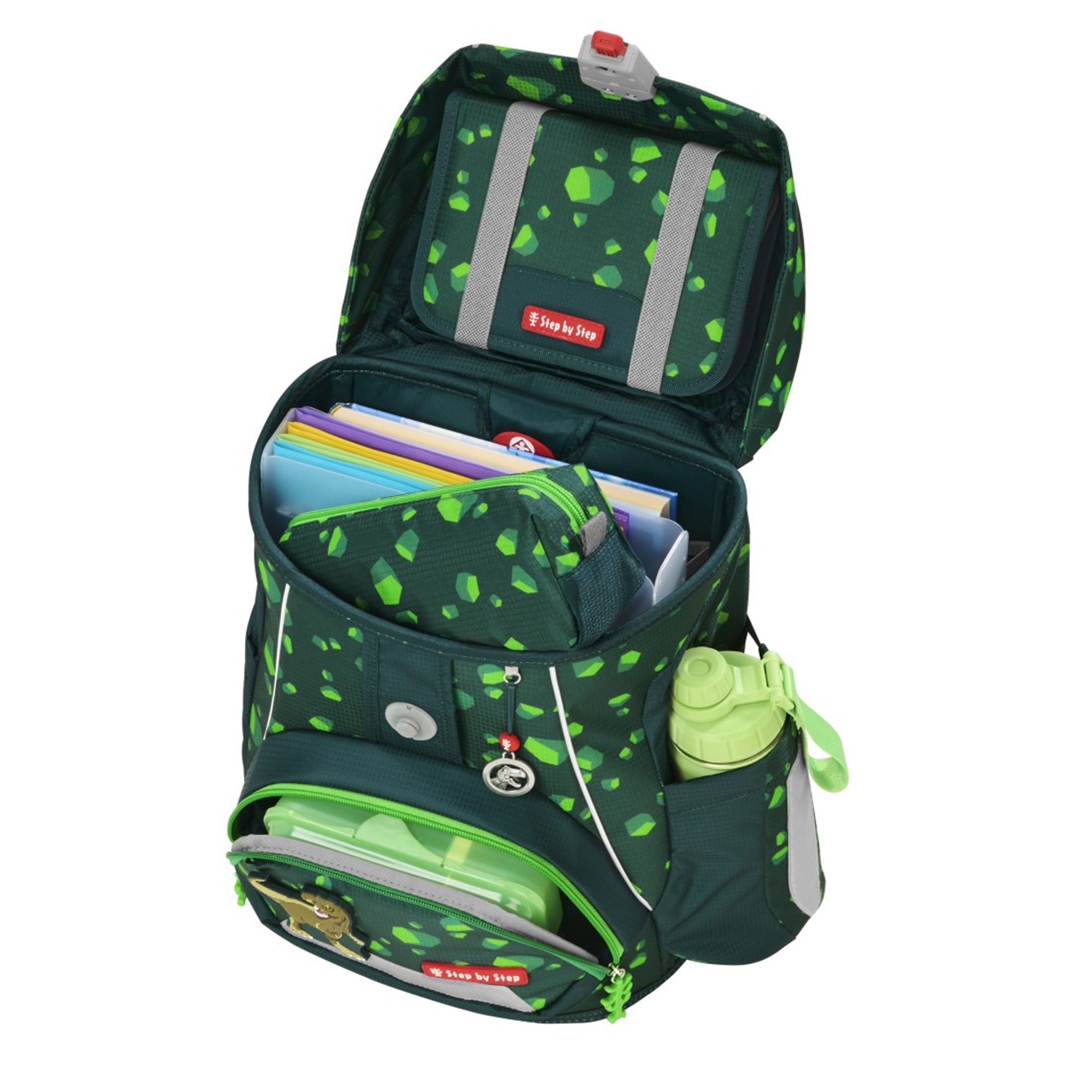 Step by Step Fit Schulranzen-Set 5-tlg. Dino Targo Step by Step Fit Schulranzen-Set 5-tlg. Dino Targo