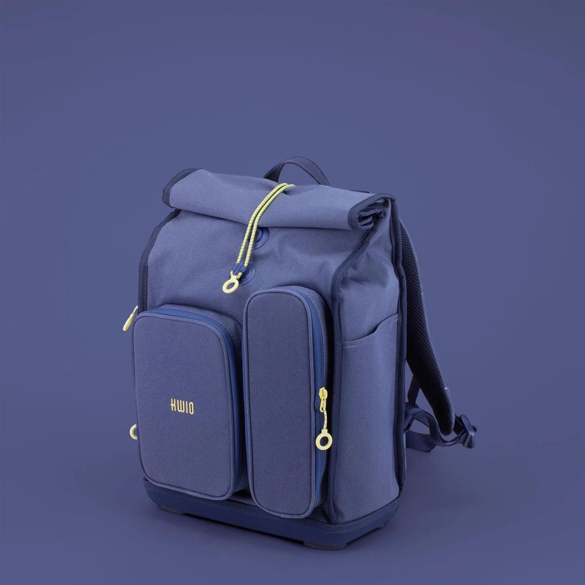 Kwio BAGG Schulranzen-Set Polar