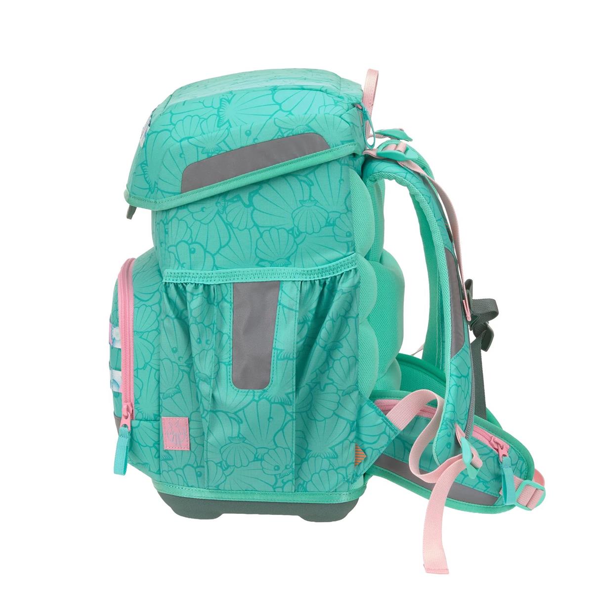 Lässig Schulranzen-Set Unique Light 2026 Seashell Turquoise