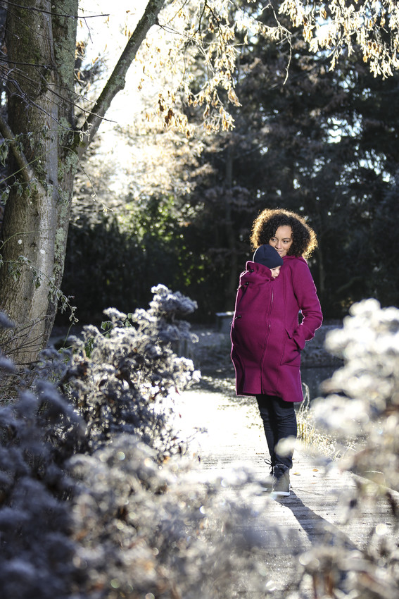 mamalila Kapuzenmantel für zwei beere M